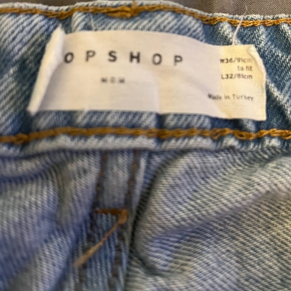 Top shop jeans mom jeans 36 32 vintage fit and feel slightly used - Picture 4 of 4